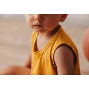 Unisex tank top in bamboo