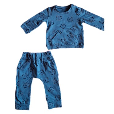 Unisex cotton warm suit set