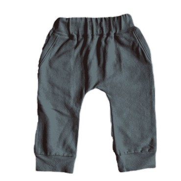 Unisex trousers with pockets (forest colour)