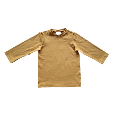 T-shirt unisex manica lunga in jersey di cotone bio