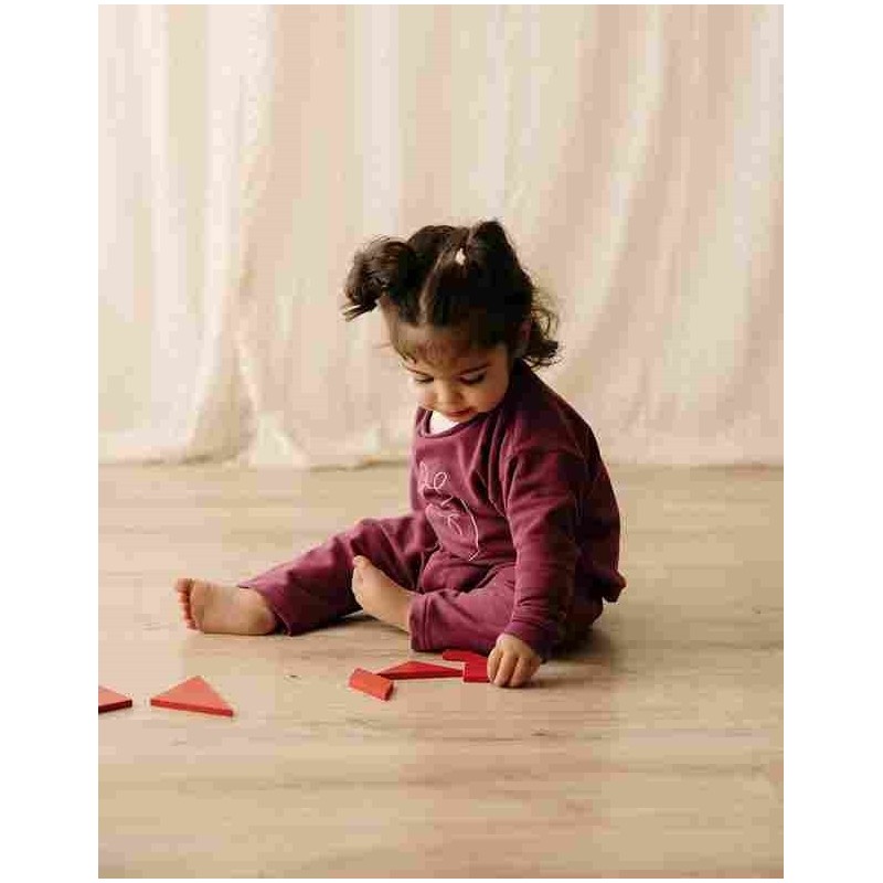 Tuta uva unisex kimono-over in caldo cotone felpato