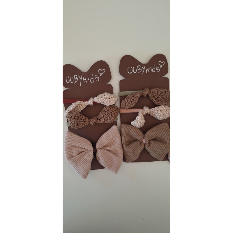 3 fermagli per capelli