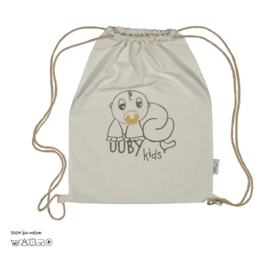 Unisex cotton backpack